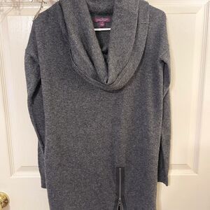 Cynthia Rowley Gray Cowl Neck Sweater